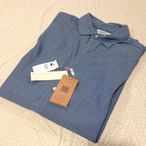 J. Lindeberg Dan CA Oxford Chambray